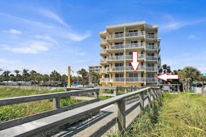 Here's Your Balcony! 1 of 10 End Condos that Directly Face The Gulf!