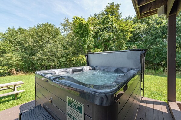 Bubbelpool utomhus