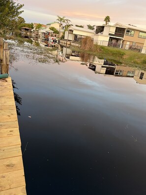 Lake Okeechobee and the dock and where you can park your boat 