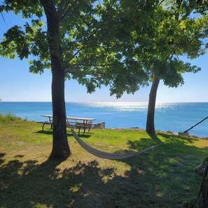 Our view of Lake Huron