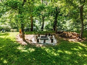 Fire Pit overlooking South Branch Potomac River