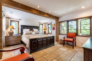 Our Master Suite is surrounded by beautiful natural light (Cal King Bed)