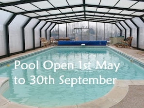 Pool is May-Sep only (shared with other guests)