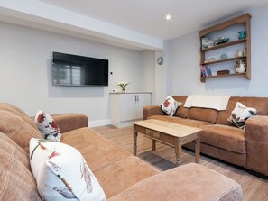 Tastefully furnished living room area | Bank Apartment 1, Dartmouth