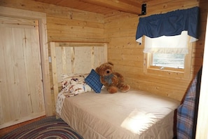 First floor bedroom with double bed