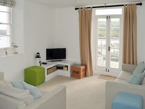 Open plan living space | Apartment 3, Salcombe