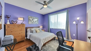 Bedroom on the main floor.