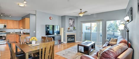 Living room with  comfortable recliners