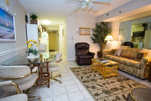 Living Room and Dining Room Area 