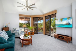 Enjoy seamless indoor-outdoor living with direct access to a private lanai from the spacious living area GCH-134