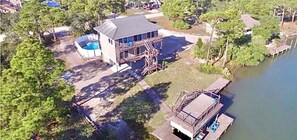 Private pool, personal boat ramp + dock space, canal, spacious waterfront home