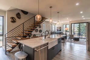 Enjoy the open floor plan on the main level