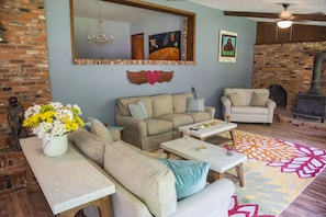 Great room from the back door.