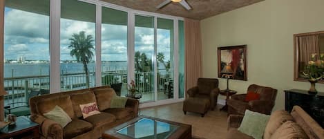 Large Living room with a view