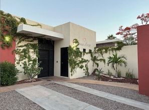 Front of Casa Amor from driveway
