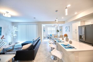 Comfortable setting dining area