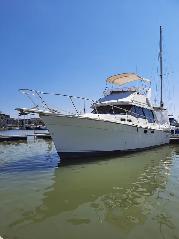 Le bateau vue de l'extérieur