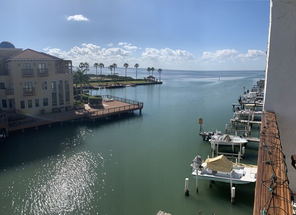 View of Laguna Madre from Main Balcony