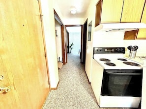Hallway from kitchen