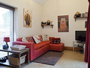 Cosy living area | Silk Hill Stables, Whaley Bridge near Buxton