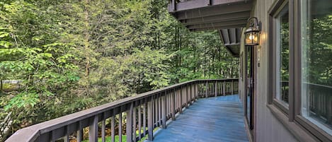 Roan Mountain Vacation Rental | 1BR | 1BA | Ground Floor | 2 Steps to Access