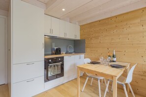 Cuisine ouverte dans l'espace à vivre