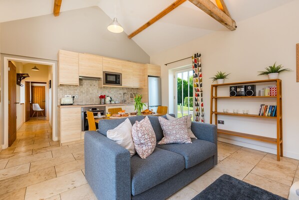 Coot cottage sleeps 3 living space