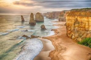 Torquay is the gateway to The Great Ocean Road and The Twelve Apostles. The massive limestone structures tower 45 mtrs above the Southern Ocean, leaving visitors awe-struck in wonder at their size and beauty.
Pic: visitgreatoceanroad.org
