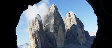 Drei Zinnen Blick – vom Monte Paterno = Paternkofel aus