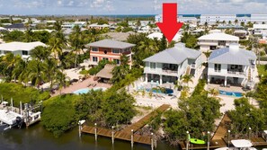 Aerial Views of the home