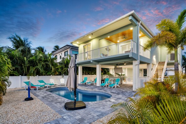 Twilight views from the privacy of your own backyard