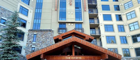 Westin Monache Resort. Westin Public Parking is in front this entrance.