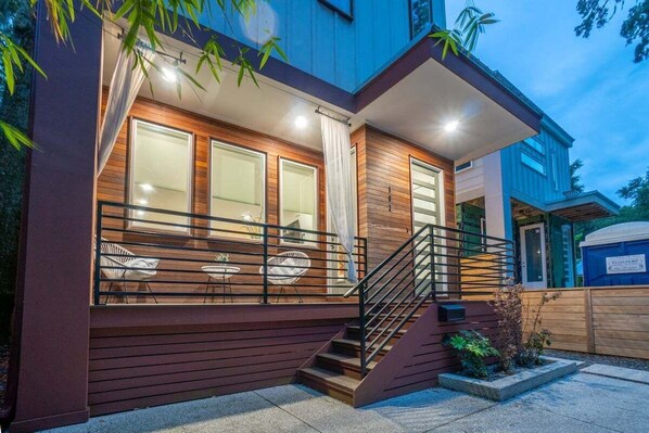 Modern Luxury stands out at night!