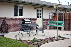 Backyard patio 