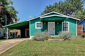 Our East Austin home is fully renovated, great for extended stays or remote work