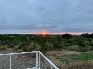 Sunset from the deck
