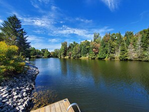 View from backyard dock