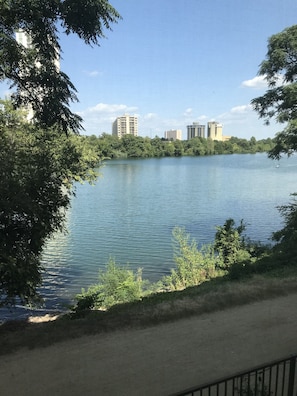 Vue depuis l’hébergement