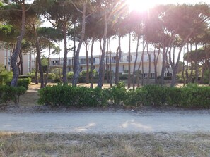 Vue de l’immeuble de la plage 