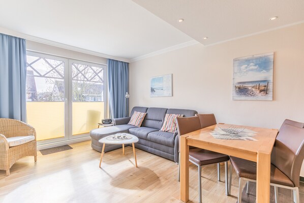 Appartementhaus Meeresbucht Whg. 9, Wohnzimmer
