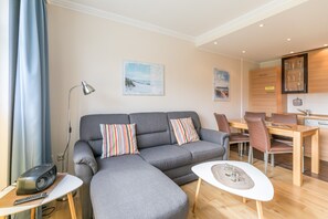 Appartementhaus Meeresbucht Whg. 9, Wohnzimmer