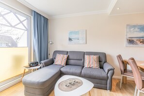 Appartementhaus Meeresbucht Whg. 9, Wohnzimmer