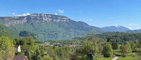 Vue lac depuis chalet