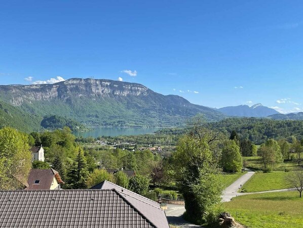 Vue lac depuis chalet