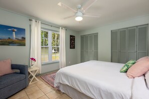 Master Bedroom with King Sized Bed