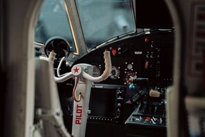 Flugzeug-Ferienwohnung, 15qm, 1 Schlafzimmer, max. 4 Personen