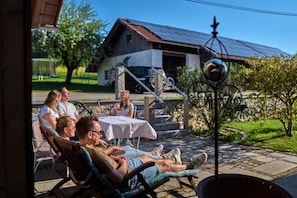 Ferienwohnung Sonnenblume-Sitzgruppe