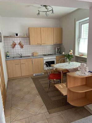 Ferienwohnung I (45qm) mit geräumiger Küche