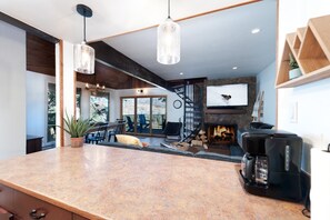 Overlook from Kitchen into the Main Living Space