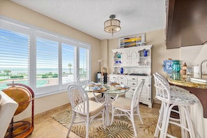 Dining Area with Ocean Views